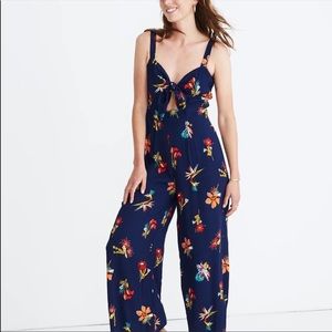 Madewell Plumeria Cutout Jumpsuit in Bird of Paradise Size 2